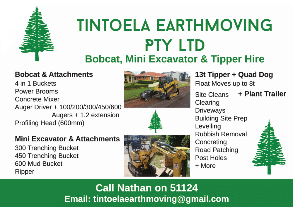 Tintoela Earthmoving Pty Ltd